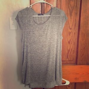 Market & Spruce soft gray top